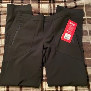 Black greys anatomy signature scrub pants